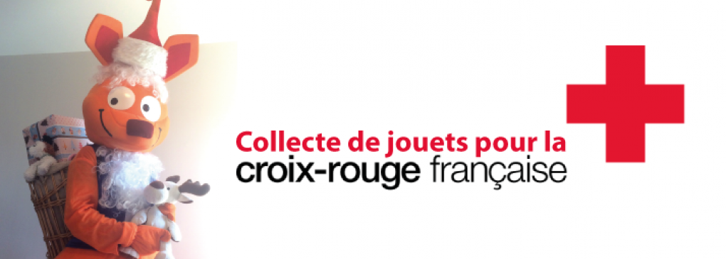 collecte de jouets pour la croix rouge française